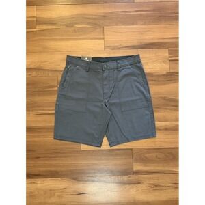 Weatherproof Trail Utility Shorts Secure Pocket 10" Inseam Gray Men's Size 36